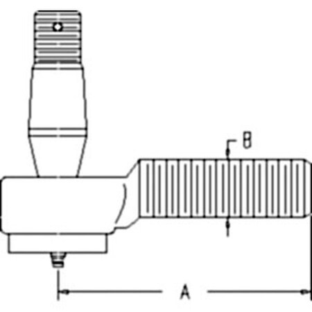 Aftermarket 1968998C1 Tie Rod Fits Case IH 1660 1680 1688 2166 2188 2366 2388 + Combines FRT40-0006